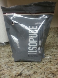 Isopure protein powder